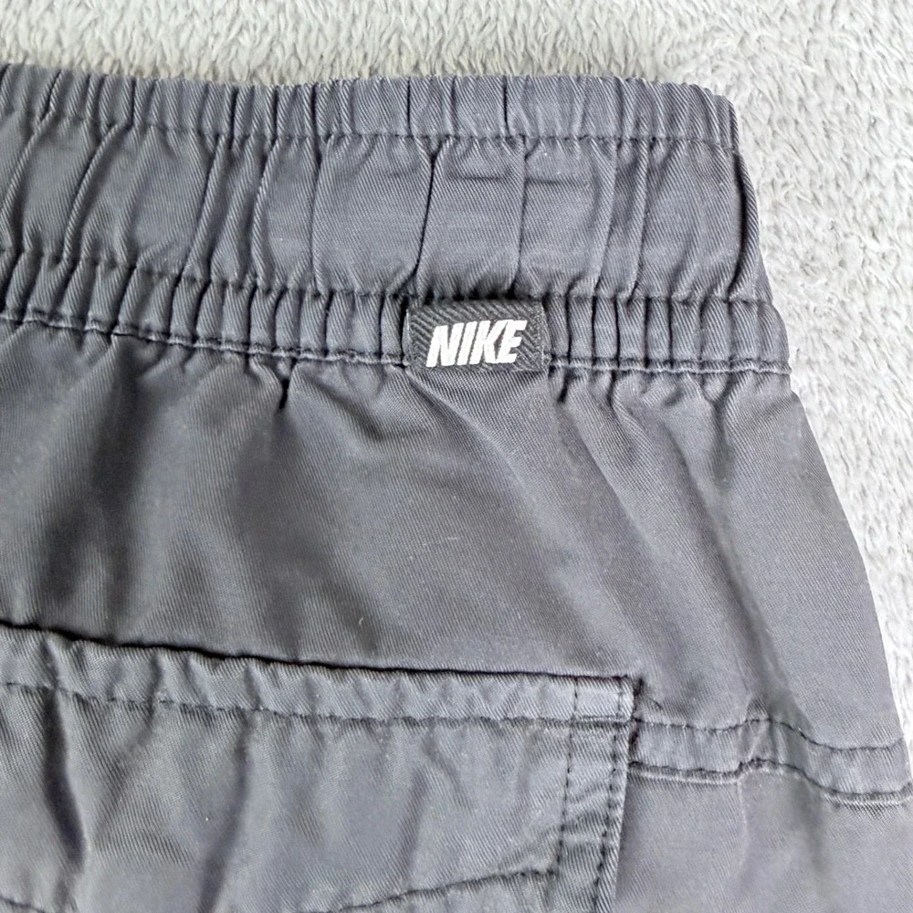 Nike Sportswear Utility Cargo Pants Elastic Waist Tapered Black Mens Medium